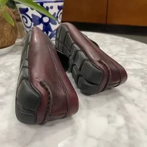 Prada | Shoes | Prada Moccasins Burgundy Color Excellent  display picture 2